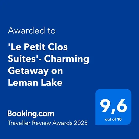 'le Petit Clos Suites'- Charming Getaway On Leman Apartment